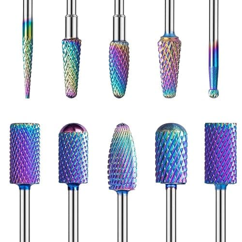Nail Drill Bits Set 10pcs - Image 1