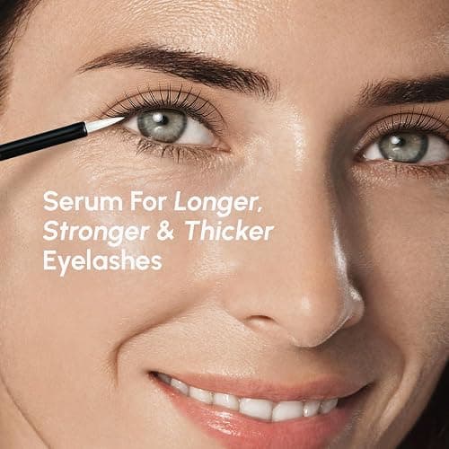MAREE Eyelash Serum To Grow Lashes & Brows – Eye Lash Serum for Eyelash Growth Without Prostaglandin – Rapid Enhancing Lash Growth Eyebrow Boost Oil – Sérum De Pestañas Suero Para Pestañas Crecimiento thumbnail 2