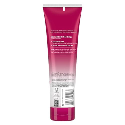 Suave Essentials Styling Gel, Max Hold 8 Sculpting – Edge Control Gel, Curly Hair Gel, Strong Hold, Anti-Frizz Hair Products, Alcohol-Free, Scented, 9 Oz (Pack of 2) thumbnail 3