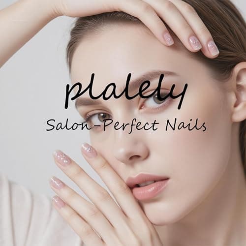 plalely Square Press on Nails Long Black and White Fake Nail Pink Bow with Heart Shape Water Drop Acrylic Nail Press ons Glossy Rhinestones Stick on Nail for Women 24pcs thumbnail 7