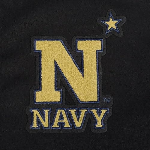 Pro Standard Mens College Classic Chenille Cotton Double Knit Full Zip Hoodie thumbnail 5