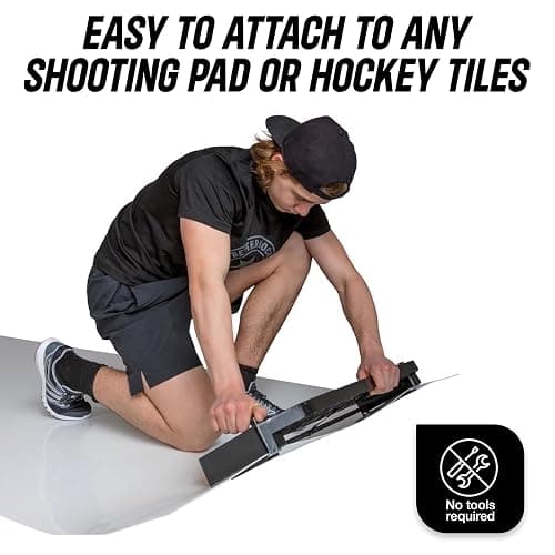 Better Hockey Extreme Passer Puck Rebounder - Clamp-On Pro Professional Quality Sports Training Aid for Passing, Shooting and One Timers - 30 Inch Size thumbnail 3