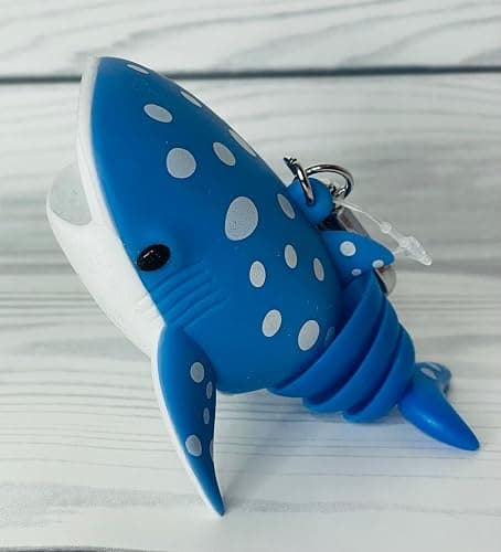 Bath and Body Works Blue and White Shark Pocketbac Hand Sanitzer Holder thumbnail 5