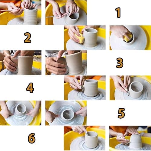 Clay Tools Kit, 52 PCS Complete Clay Tools Set for Sculpting and Pottery, Pottery Tools Includes Polymer Clay Tools, Sculpting Tools, Ceramic Tools, Clay Carving Tools, Perfect Pottery Tool Kit thumbnail 7