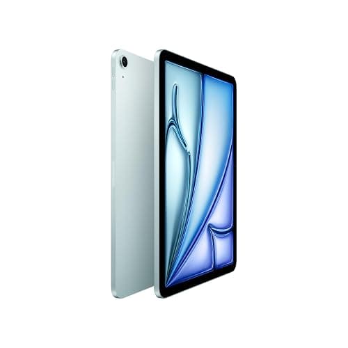 Apple iPad Air 11-inch with M3 chip Built for Apple Intelligence, Liquid Retina Display, 128GB, 12MP Front/Back Camera, Wi-Fi 6E, Touch ID, All-Day Battery Life — Blue thumbnail 2