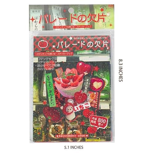 Japanese Aesthetic Sticker Book for Adults – 800+ Retro Manga Style Stickers for Journaling, Planners, Scrapbooking & DIY Crafts (45 Sheets) thumbnail 3