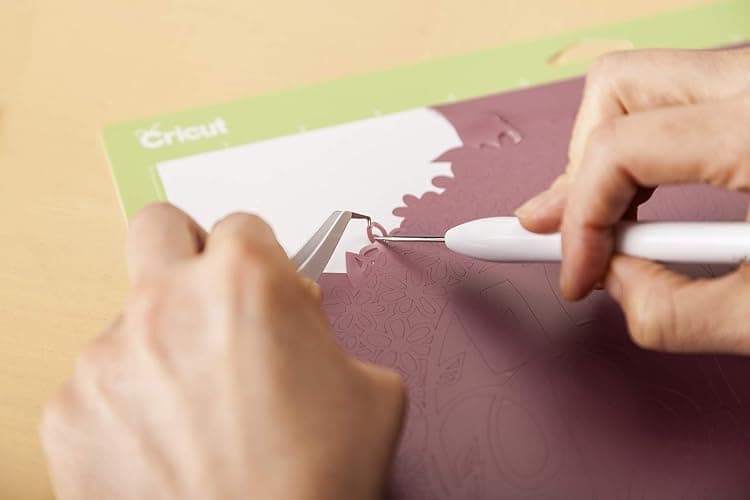 Cricut Basic Tool Set - 5-Piece Precision Tool Kit for Crafting and DIYs, Perfect for Vinyl, Paper & Iron-on Projects, Great Companion for Cricut Cutting Machines, Mint thumbnail 5