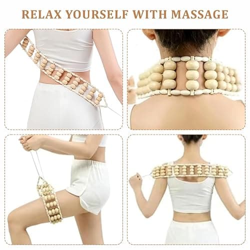 3PCS Wood Therapy Massage Tools, Lymphatic Drainage & Body Sculpting Wooden Massager, Maderoterapia Anti-Cellulite Tool for Deep Tissue Massage, Pain Relief & Muscle Recovery thumbnail 3