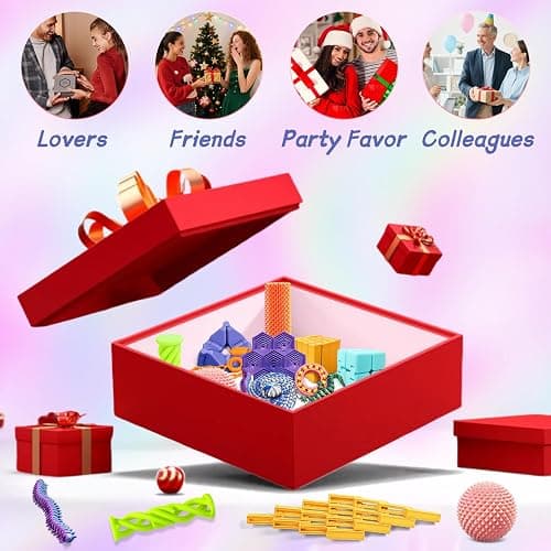 AQXYTK 12 Pcs 3D Printed Fidget Toys, Little Pain Ouchies Fidget, Spinners Fidget Cube for Teens& Adult, Sensory Anxiety Relief, ADHD, Autism, Party Favors, Easter Gift thumbnail 6