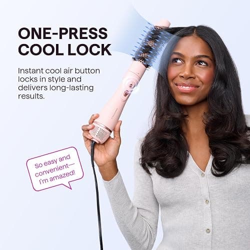 Wavytalk Warmluftbürste, 5 in 1 Hairstyler, Föhnbürste zum Trocknen und Stylen in One Step, AIR SCULPT Für Schnelles Volumen, Locken, Glätten, Salon-Blowouts, 3 Temperaturen, Keramik, Eurostecker thumbnail 6