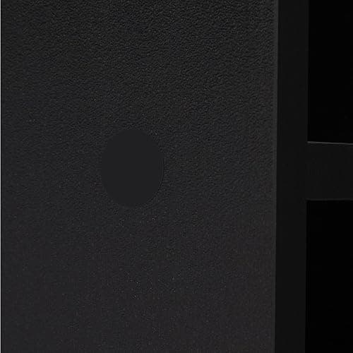 Amazon Basics 5-Cube Bookcase Compatible with Fabric Storage Cube Organizers, Black thumbnail 5
