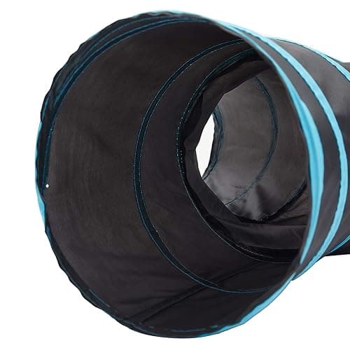 Tempcore Pet Cat Tunnel Tube Cat Toys 3 Way Collapsible, Tunnels for Indoor Cats，Kitty Bored Peek Hole Toy Ball Cat, Puppy, Kitty, Kitten, Rabbit thumbnail 6