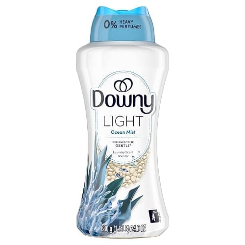 Downy Light Laundry Scent Booster Beads, Ocean Mist Scent, 24 OZ, In-wash fabric beads designed to be gentle with a light boost of scent, No Heavy Perfumes thumbnail 10