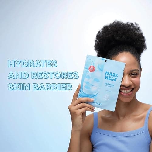 TONYMOLY Mask Melt Hydrating Hydrogel Mask - Korean Banana PDRN, 4-Pack | Formulated with Niacinamide, Adenosine, and Dipotassium Glycyrrhizate alongside a multi-form Hyaluronic Acid complex thumbnail 6