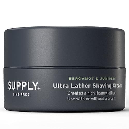 Ultra Lather Shaving Cream - Juniper & Bergamot by SUPPLY