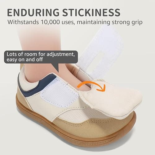 STQ KIDS Toddler Wide Toe Box Shoes Barefoot Sneakers Girls Boys Zero Drop First Walking Running Tennis Grounding Shoes thumbnail 7