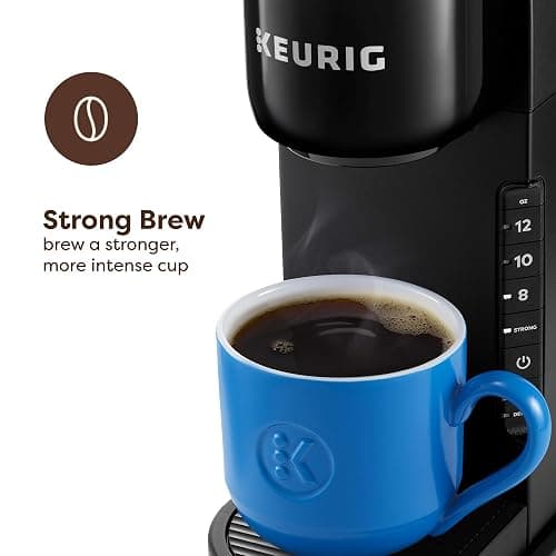Keurig K-Express Single Serve K-Cup Pod Coffee Maker, 3 Brew Sizes, Strong Button Feature, 42oz Removable Reservoir, Black thumbnail 3