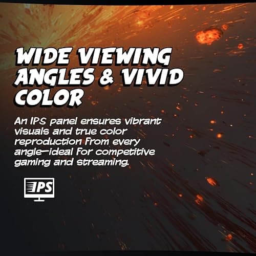 AOC 27G51Z 27 inch Gaming Monitor FHD 1920x1080, 240Hz 0.5ms MPRT, IPS Panel, HDR, 3-Sided Frameless, HDMI 2.0 x1, Display Port x1, 3-Year Zero-Bright-Dot | 1920x1080 Computer Monitor, 0.5ms, LED, HDR Ready, Audio Earphone out, VESA Mount, Console Ready, 3-Year Zero-Bright-Dot thumbnail 3