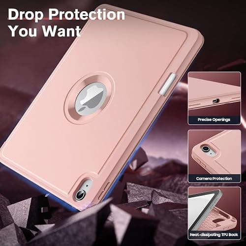 MoKo for iPad (A16) 11th Generation 2025 Rose Gold thumbnail 3