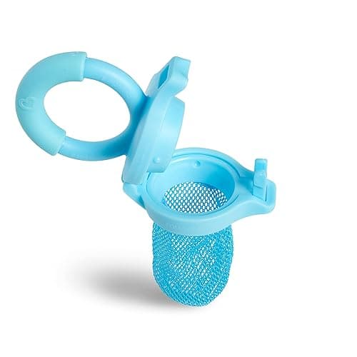 Munchkin Baby Feeder for Fresh Food and Fruit, 2 Pack, Blue/Mint - Blue/Green thumbnail 2