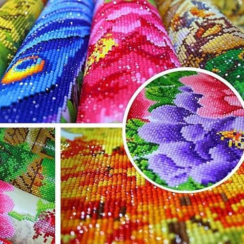 Generic DIYPAINTING 5D Diamond Art Painting by Number Kits Horror Movie Halloween 16X20 Painting Cross Stitch Full Drill Crystal Rhinestone Embroidery Pictures Arts Craft for Home Wall Decor Gift thumbnail 6