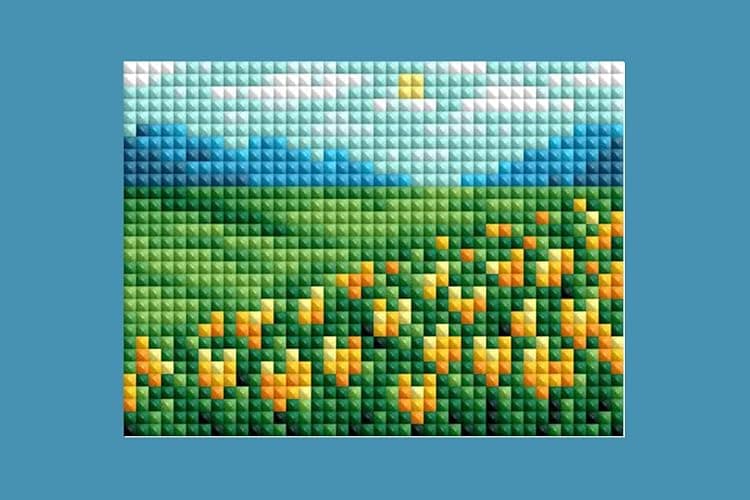 DIAMOND ART CLUB Mini Dazzles - Wonders of Nature Part 1, Fun DIY Diamond Painting Kit for Adults, Diamond Art Canvas for Beginners, 4" x 6" (Pack of 6) thumbnail 6