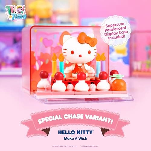 Hamee Sanrio Hello Kitty and Friends 'Me Time' Cute Building Blocks Blind Box – 1 Pc. Mystery Set (Birthday Gift, Party Favor, Gift Basket Filler, Stress Relief, Collectible Toy, Relaxation) thumbnail 8