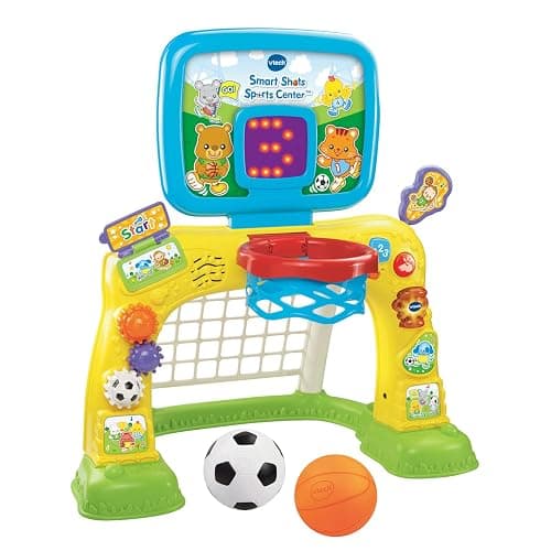 VTech Smart Shots Sports Center (Frustration Free Packaging), Yellow - Yellow - Frustration Free Packaging - Image 1