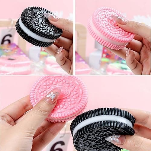 2Pack Stress Relief Toy, Silicone Taba Squishy Toy, 2025 New-Stress Relief Squeeze Toys, Anxiety and Relaxation Perfect Desk Accessory (Black+Pink) thumbnail 6