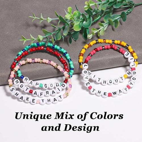 AICase for Eminem Merch Friendship Bracelets Set, Concert Outfits Stuff | Without Me Bracelet Rap God Stuff Shirt Accessories, Vinyl Jewelry Poster Merchandise Gifts for Fans Birthday Christmas thumbnail 8