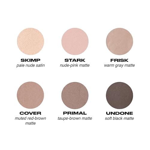 Urban Decay Naked 2 Basics Mini Eyeshadow Palette - 6 Matte Nude Shadows, Multi-Use Powder for Eye, Contour, or Brows, Ultra-Blendable Cool-Tone Neutrals, Long-lasting Wear, Travel Makeup with Mirror thumbnail 9