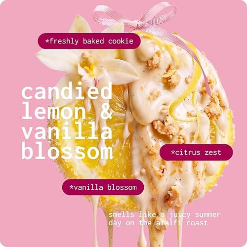 Cake Beauty The Finishing Touch Mist - Lemon & Vanilla Blossom - 200 mL | Hair & Body Spray - Gourmand Candied Lemon & Vanilla Blossom, Vitamin E & Argan Oil - 6.8 Fl Oz - Limited Edition thumbnail 3