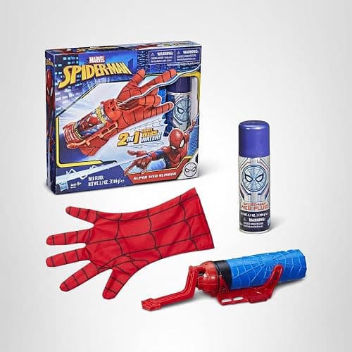 Marvel Spider-Man Super Web Slinger, 2-In-1 Shoots Webs or Water, Web Shooter Toy, Role-Play Toys, 5 Year Old Boys and Girls and Up (Amazon Exclusive) thumbnail 9