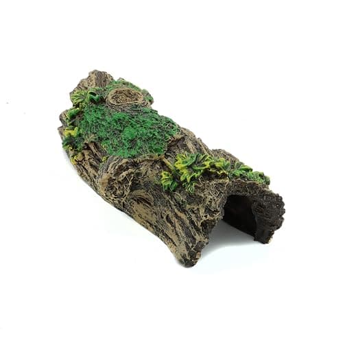 JIH Aquarium Decorations Resin Hollow Tree Trunk Ornament, Bettas House Cave Wood House Decor for Fish Tank (HS-SP207) thumbnail 7