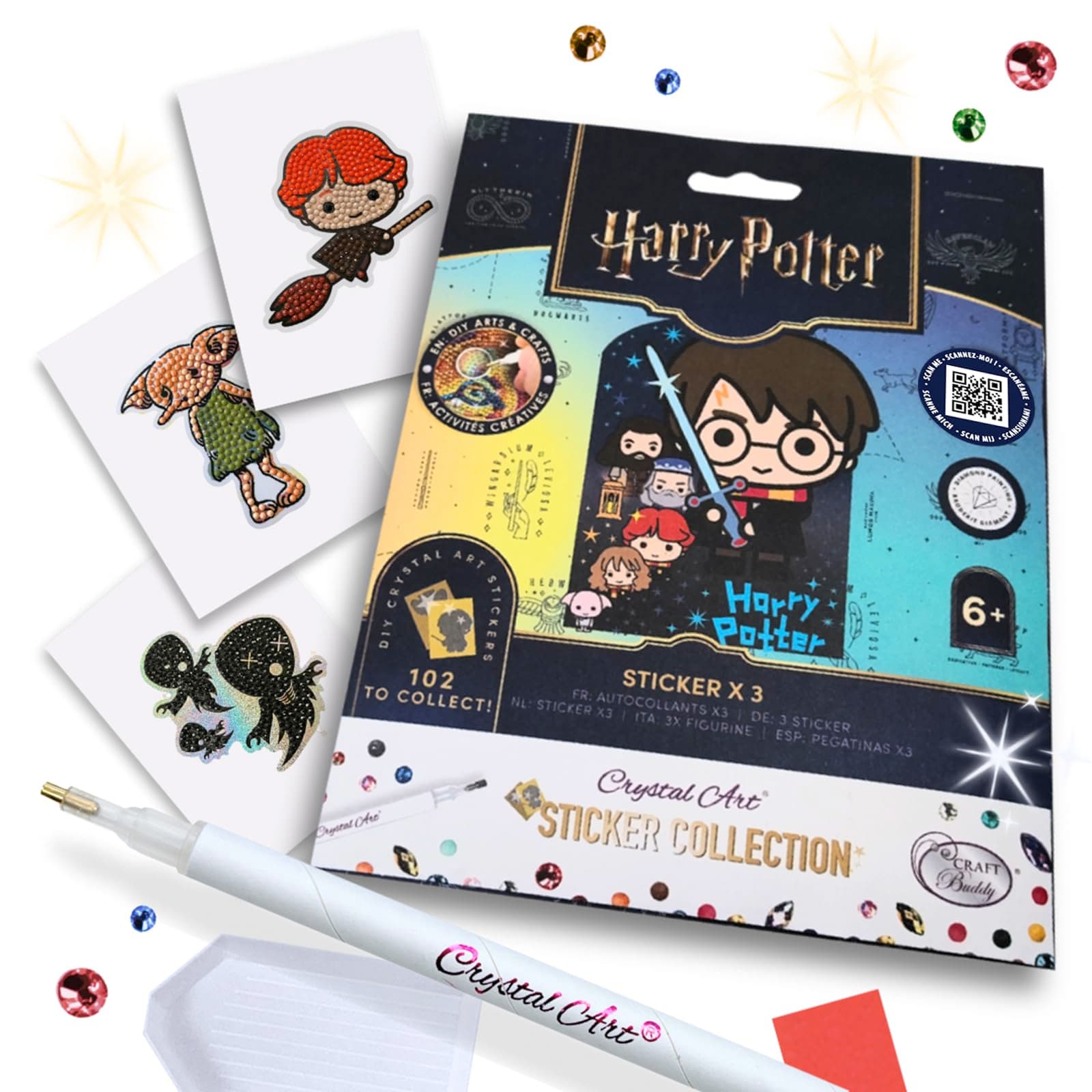 CRYSTAL ART Harry Potter - Paquete de iniciación para álbum thumbnail 9