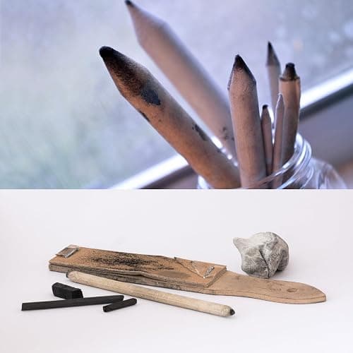 Mr. Pen - 14 Pack of Blending Stumps, Art Eraser, Blending Sticks for Drawing, Shading Pencils for Sketching | Tortillions Paper Art Blenders with Sandpaper Sharpeners & Kneaded Eraser for Beginner Art, Paper Stumps for Shading thumbnail 7
