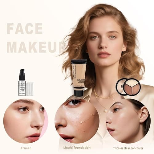 Makeup Set for Teens Makeup Kit for Women full Kit Foundation Eyeshadow Teenagers Makeup Gift Set for Teen Girls Women Christmas Makeup Kits for Teen 14-16 thumbnail 4