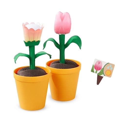 Melissa & Doug Let’s Explore Flower Gardening Play Set with Color-Changing Flowers (16 Pieces) thumbnail 4