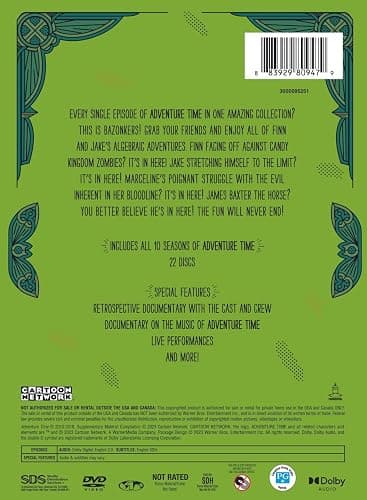 Adventure Time: The Complete Series Standard Edition (DVD) thumbnail 3