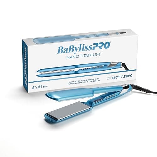 BabylissPRO Nano Titanium Ultra-Sleek Hair Straightener, Flat Iron for All Hair Types thumbnail 10
