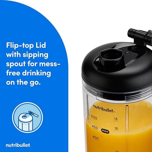 nutribullet Flex Portable Blender NBPB50200, Gunmetal Gray thumbnail 5