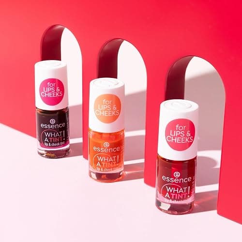 essence | What a Tint! Lip & Cheek Tint | Long-Lasting Liquid Blush & Lip Stain | Non-Sticky & Kiss-Proof | Vegan & Cruelty Free (01 | Kiss from a Rose) thumbnail 9