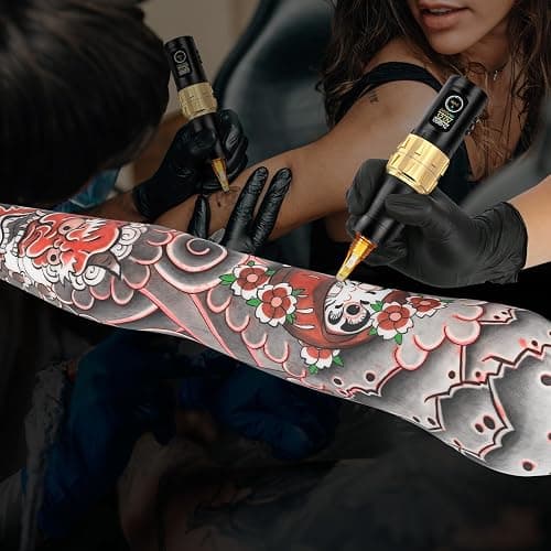 TAIDU Tattoo Soft Silicone Practice Arm,High Simulation Tattoo Practice Tattoo Arm Skin,Easy to Color Waterproof,1:1 Reduction Durable Practice Training Arm,White thumbnail 7
