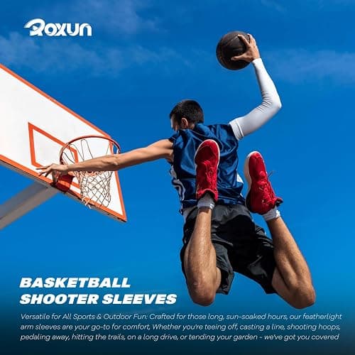 ROXUN Arm Sleeves Cooling UV Sun Protection Sport Compression for Men Women | UPF50,Seamless cover arms,Tattoo-covering,Lightweight & breathable,daily wear,Outdoor work,Basketball Baseball,Mangas thumbnail 3
