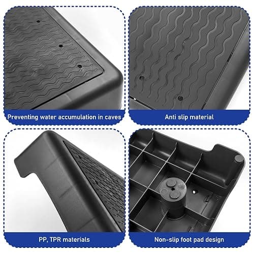 YEXEXINM Dog Training Place Board with Non-Skid Surface, Dog Platform for Training, Portable Dog Agility Platform, Dog Training Stand, Dog Training Equipment Suitable for Small Dogs, 17x13x3.14Inch thumbnail 3