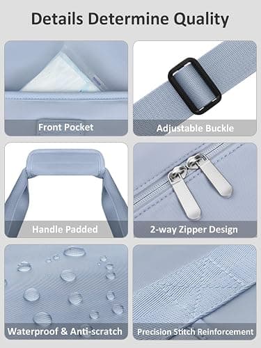 Expandable Travel Duffle Bags Weekender Overnight Bags for Women Men Hospital Bag for Women Labor Delivery with Toiletry Bag Waterproof thumbnail 4