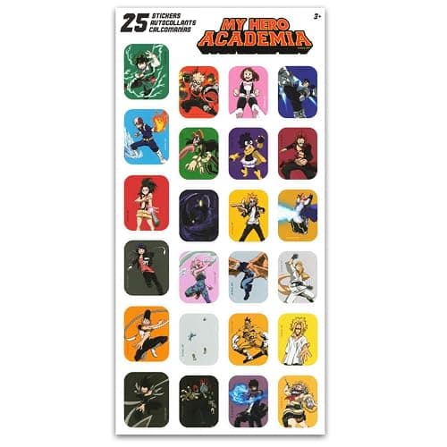 My Hero Academia LED Lamp Set for Kids - Bundle with 5-Color Changing Night Light Featuring MHA Anime Characters Plus Stickers, More | My Hero Academia Room Decor Pack thumbnail 4
