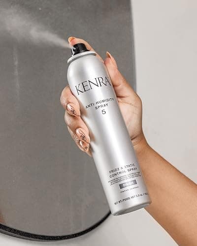 Kenra Anti-Humidity Spray 5 | Frizz & Static Control Spray |72-Hour Humidity Resistance & Protection | Lightweight, Low Hold Formula | Thermal Protection thumbnail 5