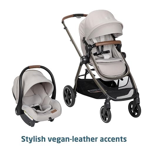Maxi-Cosi Zelia™ Luxe 5-in-1 Modular Travel System - New Hope Tan - Travel System thumbnail 23
