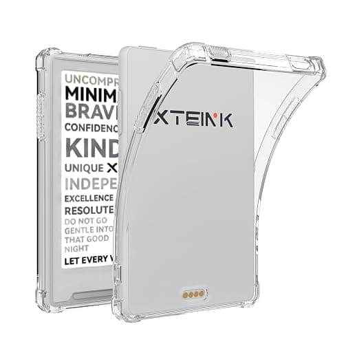 BOZHUORUI Case for Xteink X3,Clear Soft TPU Back Cover,Thin & Lightweight | Transparent Flexible Skin Bumper Back Shell,Scratch Proof & Shockproof - Image 1